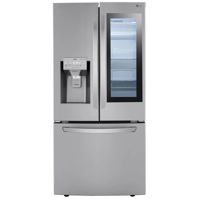 LG 33''24.4 pi. cu. -Réfrigérateur à 2 battants- inox- energy star- machine eau et glace-LRFVS2503S-Boîte ouverte