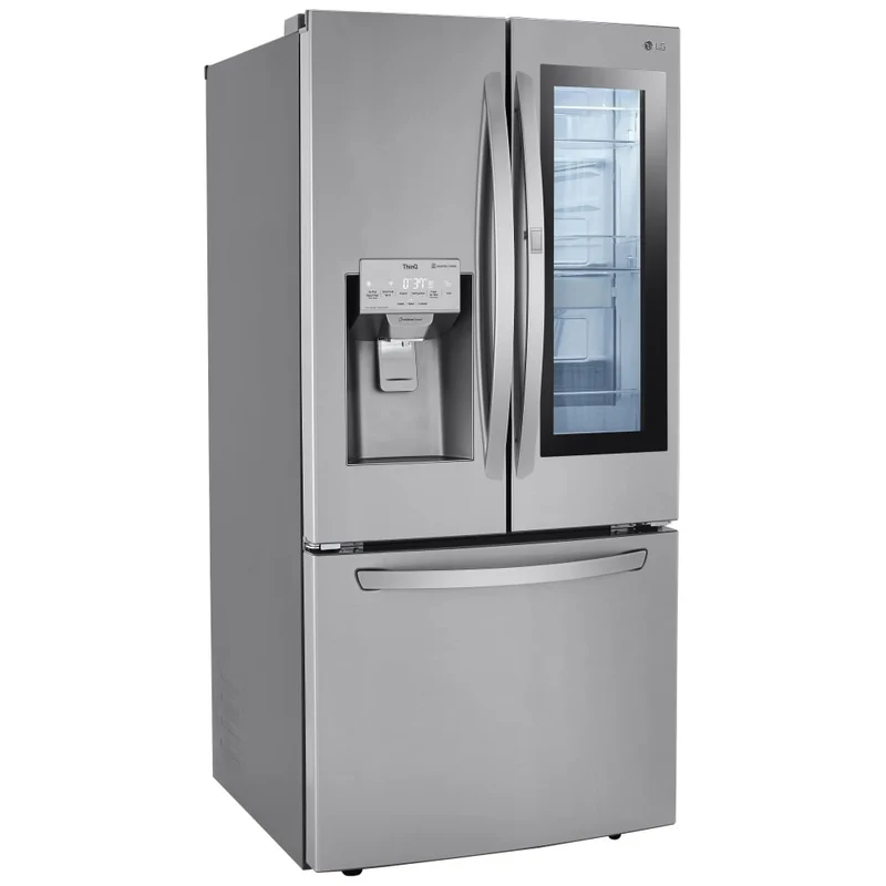 LG 33''24.4 pi. cu. -Réfrigérateur à 2 battants- inox- energy star- machine eau et glace-LRFVS2503S-Boîte ouverte