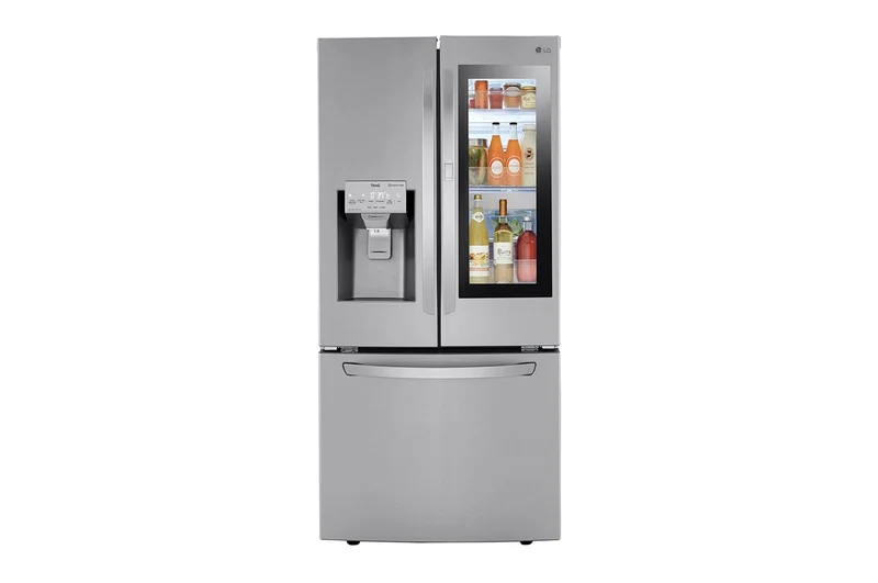 LG 33''24.4 pi. cu. -Réfrigérateur à 2 battants- inox- energy star- machine eau et glace-LRFVS2503S-Boîte ouverte