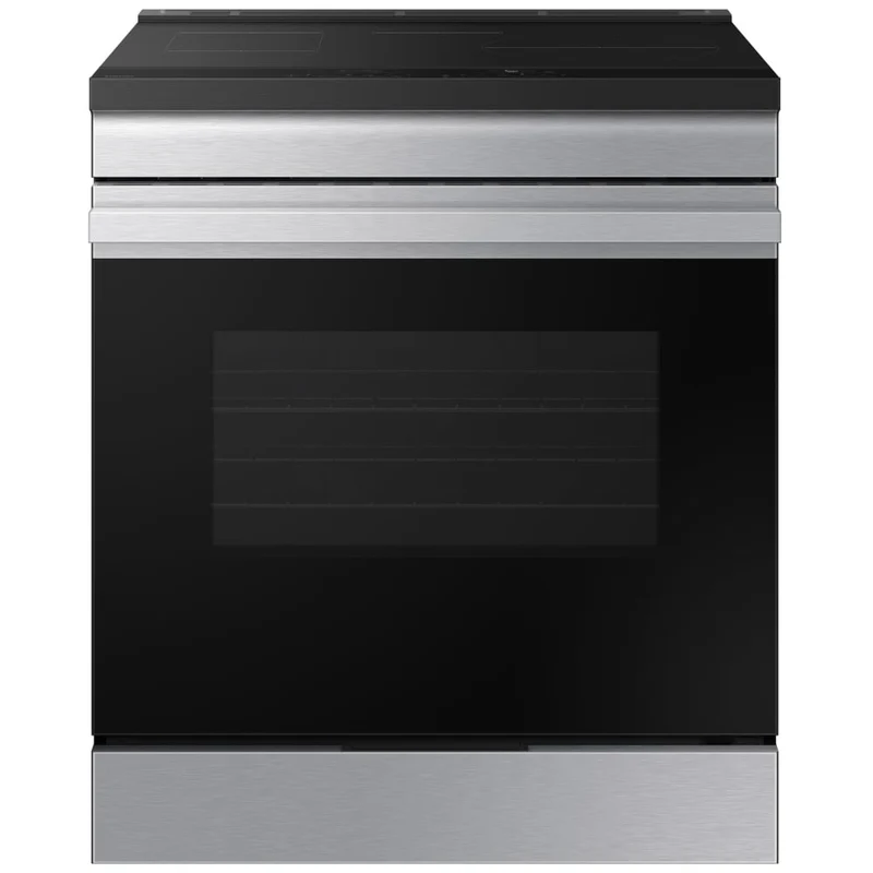 Samsung 30" 6.3 pi.cu - Cuisinière encastrable - Induction - Convection avec Friture à Air - Inox - NSI6DG9300SR/AC - Boîte Ouverte