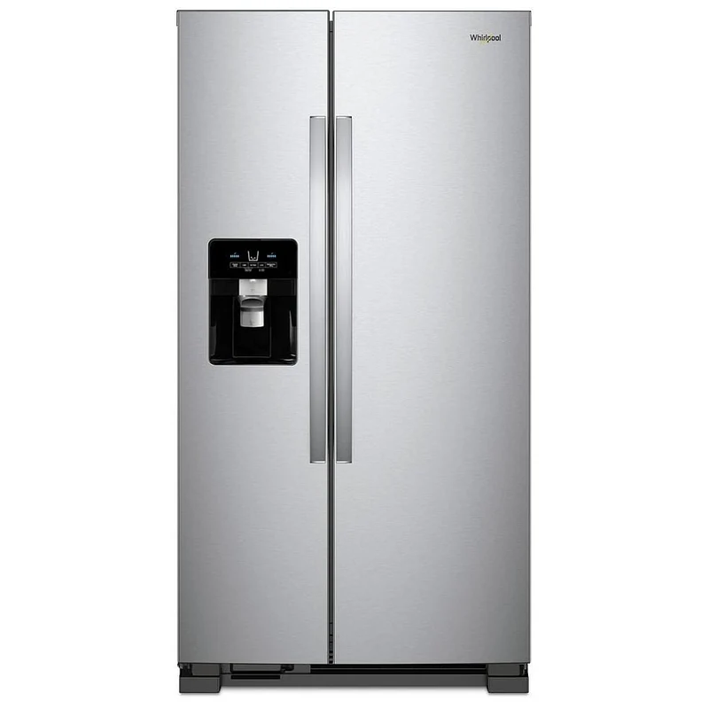 Whirlpool 33'' 21.4 pi cu Réfrigérateur côte-à-côte - inox- WRS321SDHZ- boîte Ouverte