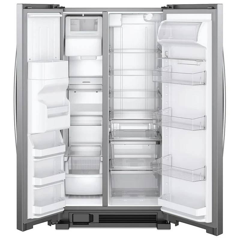 Whirlpool 33'' 21.4 pi cu Réfrigérateur côte-à-côte - inox- WRS321SDHZ- boîte Ouverte