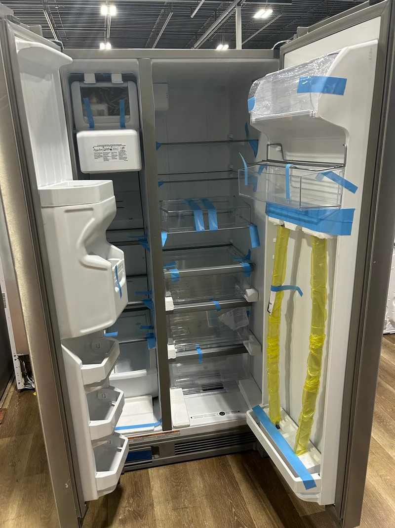 Whirlpool 33'' 21.4 pi cu Réfrigérateur côte-à-côte - inox- WRS321SDHZ- boîte Ouverte