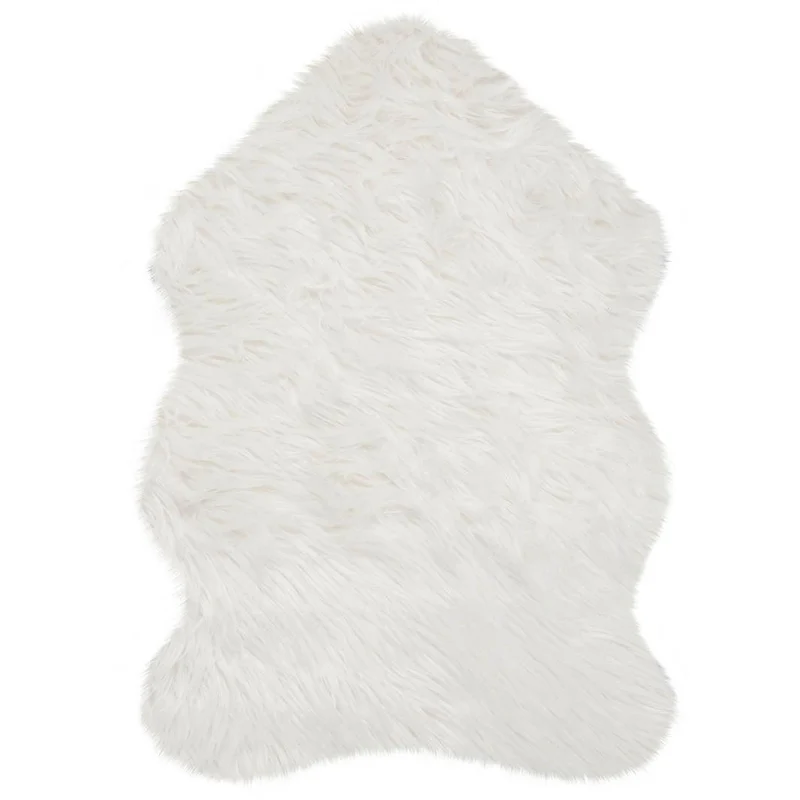 Tapis effet fourrure 60x90cm