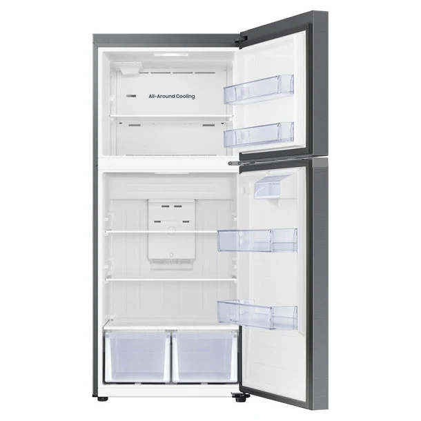 Samsung 30''17.6 pi. cu - Réfrigérateur à congélateur supérieur - inox - RT18DG6500SRAC - Boîte ouverte