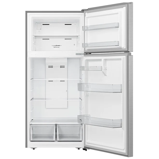 Hisense 30'' 18 pi cu. Réfrigérateur - Inox - RT18A2FSD - Boîte Ouverte