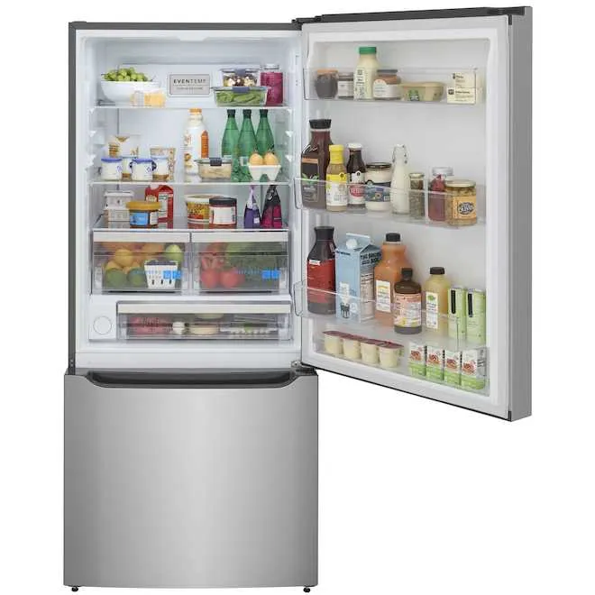 Frigidaire Gallery 30'' 20 pi cu Réfrigérateur Portes Francaises - inox - GRBN2012AF - Boîte ouverte