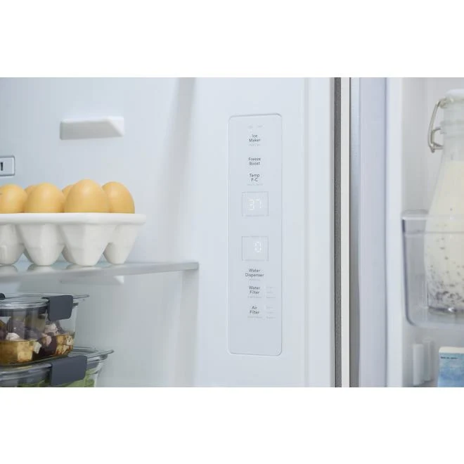 Frigidaire Gallery 30'' 20 pi cu Réfrigérateur Portes Francaises - inox - GRBN2012AF - Boîte ouverte