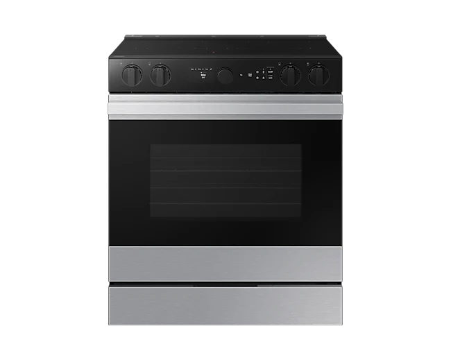Samsung 30'' 6,3 pi. cu. - Cuisinière vitrocéramique - convection- inox - NSE6DG8700SRAC - boîte ouverte