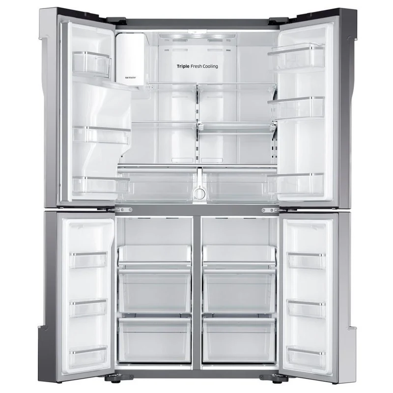 Samsung 36'' 28.8 pi cu. réfrigérateur portes francaises - inox - RF28K9070SR - boîte ouverte
