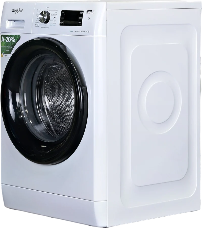 Lave-linge Hublot 9 kg Reconditionné WHIRLPOOL FFBB9489BVFR