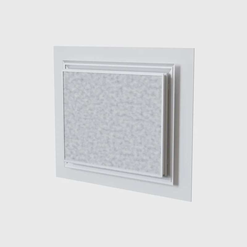 Collecteur de reprise CONFORT WHITE pour plénum de 500x400 mm