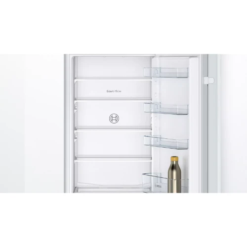 Série 2, Réfrigérateur combiné intégrable, 177.2 x 54.1 cm, Charnières à glissières BOSCH KIV87NSE0