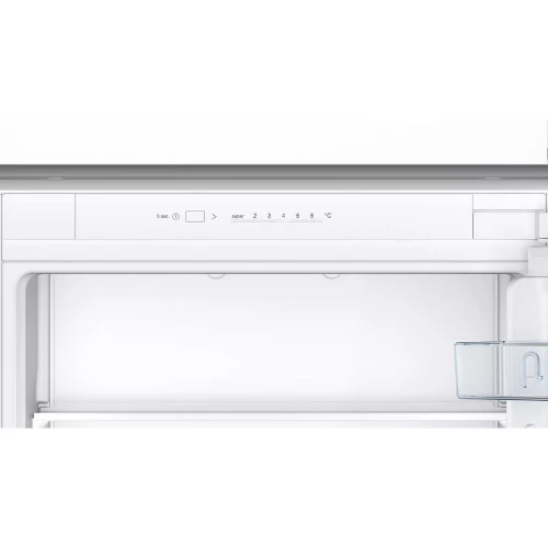 Série 2, Réfrigérateur combiné intégrable, 177.2 x 54.1 cm, Charnières à glissières BOSCH KIV87NSE0