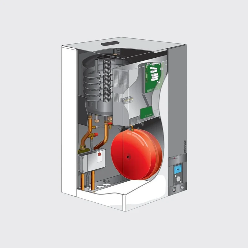 Pompe à chaleur air-eau Atlantic Alféa Excellia HP A.I. Split 17 kW Triphasé