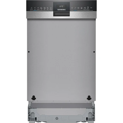 iQ500, Lave-vaisselle encastrable avec bandeau, 45 cm, Metallic SIEMENS SR55ZS10ME