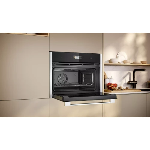 N 90, Four intégrable compact vapeur, 60 x 45 cm, Inox NEFF C24FS31N0