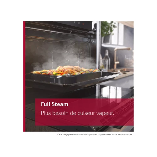 N 90, Four intégrable compact vapeur, 60 x 45 cm, Inox NEFF C24FS31N0