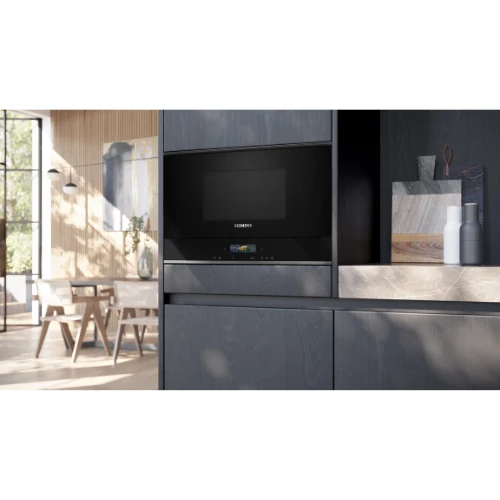 iQ700, Micro-ondes intégrable, Noir SIEMENS BF722L1B1
