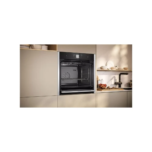 N 90, Four intégrable avec fonction vapeur, 60 x 60 cm, Inox NEFF B64VT73N0