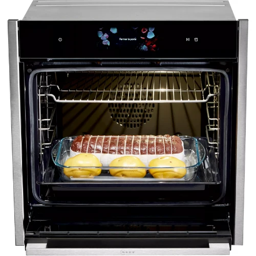 N 90, Four intégrable avec fonction vapeur, 60 x 60 cm, Inox NEFF B64VT73N0