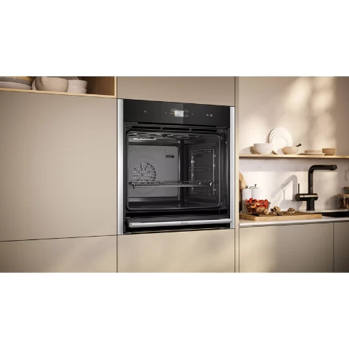 N 90, Four intégrable vapeur, 60 x 60 cm, Inox NEFF B64FS31N0