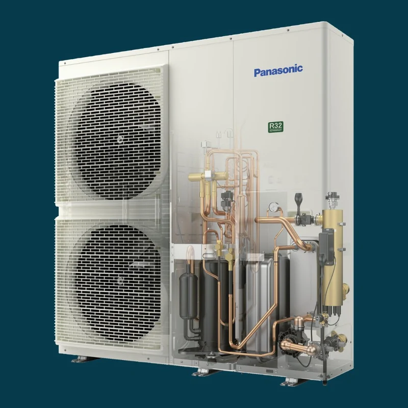 Pompe à chaleur air-eau Panasonic Aquarea T-CAP Monobloc R32 - 12 kW Monophasé Gén. J