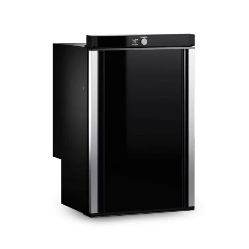 Réfrigérateur à absorption trimixte, 98 l, noire écran, a double porte charnière Dometic RMS 10.5XT