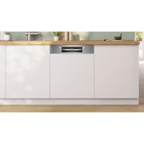 Série 4, Lave-vaisselle encastrable avec bandeau, 60 cm, Acier brossé BOSCH SMI4HCS07E