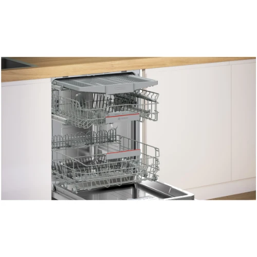 Série 4, Lave-vaisselle encastrable avec bandeau, 60 cm, Acier brossé BOSCH SMI4HCS07E