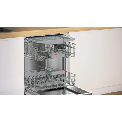 Série 4, Lave-vaisselle tout intégrable, 60 cm, Porte à glissières BOSCH SMH4HVX14E
