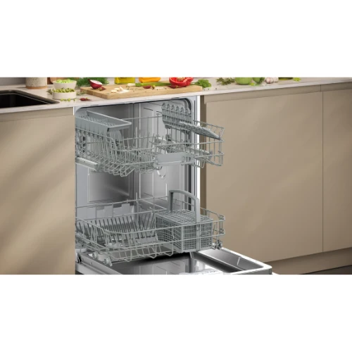 N 50, Lave-vaisselle tout intégrable, 60 cm, XXL (grande hauteur), Porte à glissières NEFF S275HTX06E