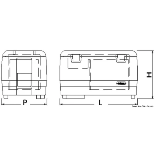 Réfrigérateurs portables à compresseur Indel B TB51.2