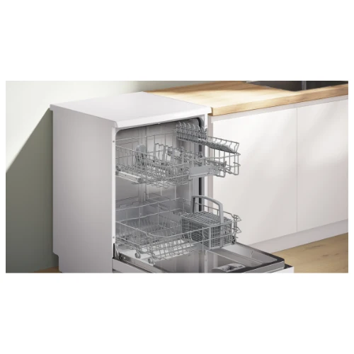 Série 2, Lave-vaisselle pose-libre, 60 cm, Blanc BOSCH SMS25AW10F