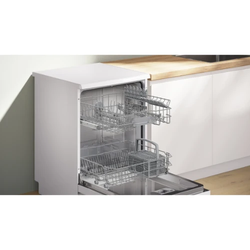 Série 2, Lave-vaisselle pose-libre, 60 cm, Blanc BOSCH SMS26AW01F