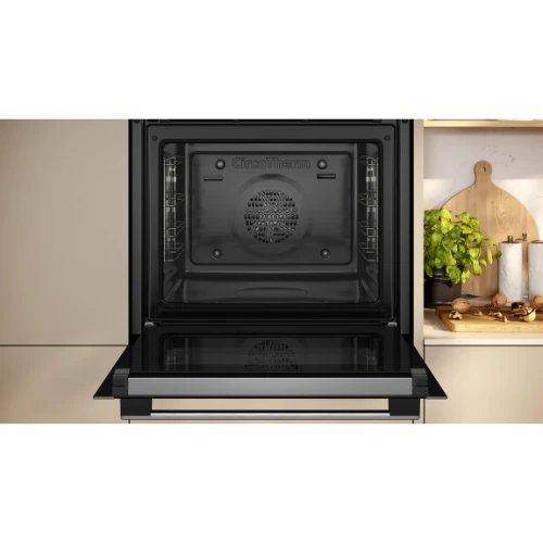 N 30, Four intégrable, 60 x 60 cm, Inox NEFF B2ACJ7AN3F