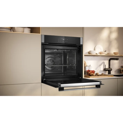 N 30, Four intégrable, 60 x 60 cm, Inox NEFF B2ACJ7AN3F