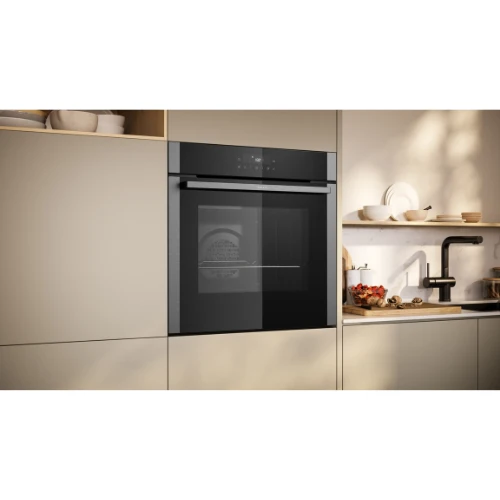 N 30, Four intégrable, 60 x 60 cm, Inox NEFF B2ACJ7AN3F
