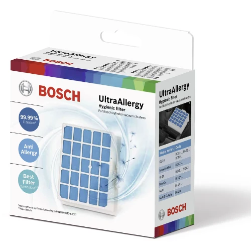 Filtre hygiénique UltraAllergy BOSCH BBZ156UF