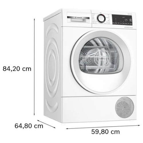 Série 6, Sèche-linge pompe à chaleur, 9 kg BOSCH WQG13500FR