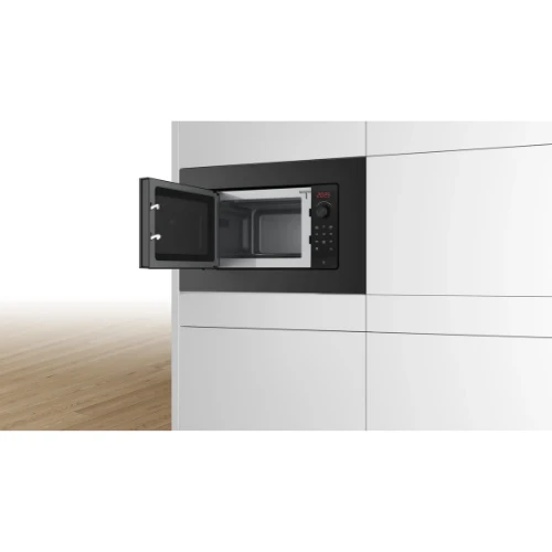 Série 2, Micro-ondes encastrable, Noir BOSCH BFL623MB4