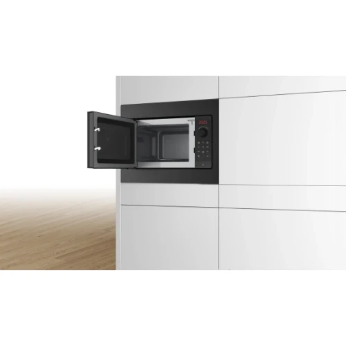 Série 2, Micro-ondes encastrable, Noir BOSCH BFL523MB4