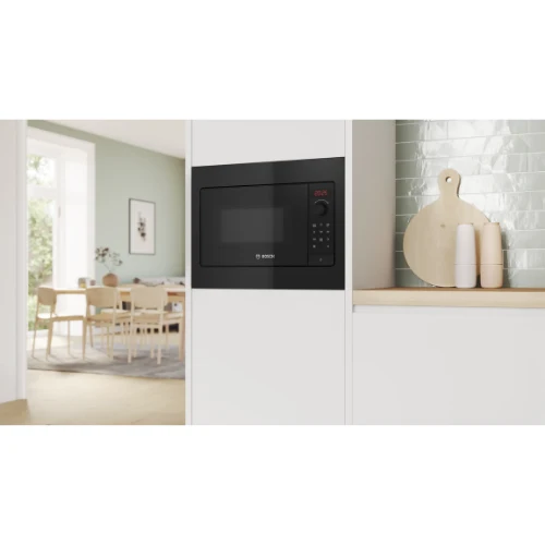 Série 2, Micro-ondes encastrable, Noir BOSCH BFL523MB4