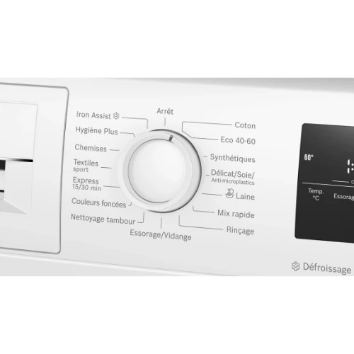 Série 4, Lave-linge front, 8 kg, max. 1200 tr/min BOSCH WAN2427ZFR