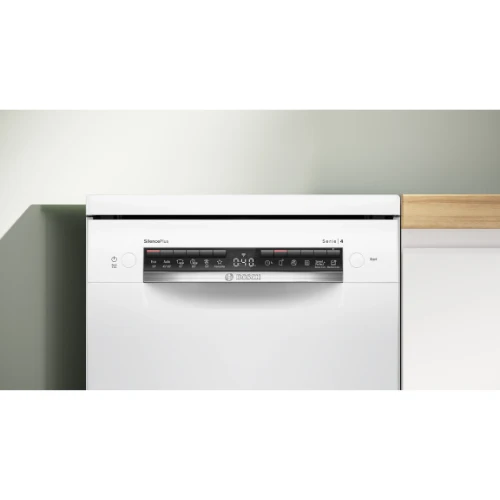 Série 4, Lave-vaisselle pose-libre, 45 cm, Blanc BOSCH SPS4EMW17E