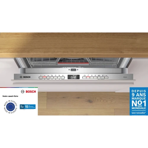 Série 4, Lave-vaisselle tout intégrable, 60 cm BOSCH SMV4HVX14E