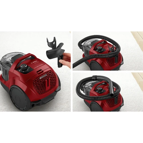 Série 4, Aspirateur sans sac, Rouge BOSCH BGC21X350