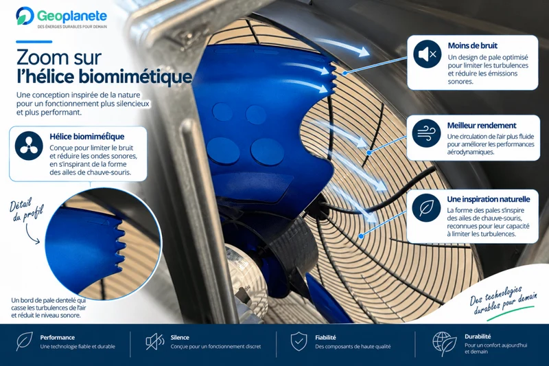 Pompe à chaleur air-eau Airwell WELLEA M HT R290 - 6 kW Monophasé