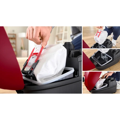 Série 4, Aspirateur avec sac, Rouge BOSCH BGB41RD3H
