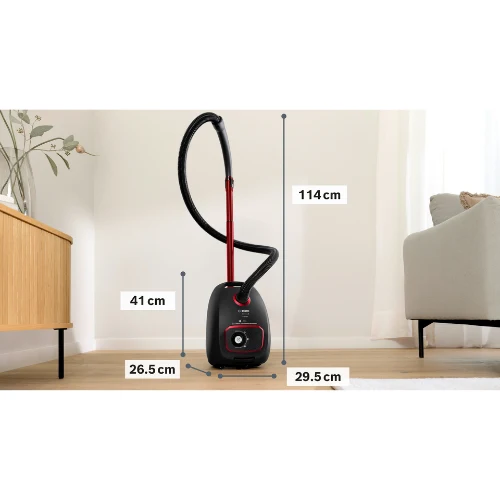 Série 4, Aspirateur avec sac, ProPower, Noir BOSCH BGB41POW1